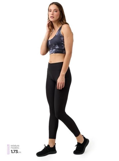 MALLA MUJER HEAD TRAIN 7/8 TTEM NEGRO - 1
