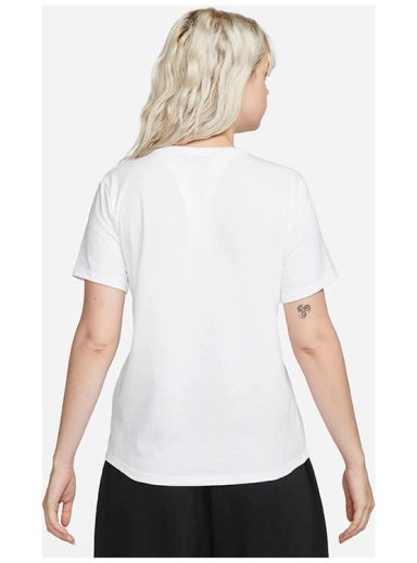 CAMISETA DEPORTIVA MUJER NIKE DX7902-100 W NSW TEE CLUB ALGODÓN BLANCO - 2