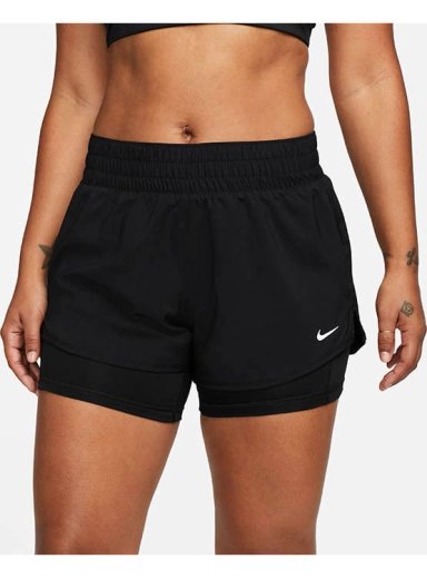 SHORT CROSSFIT MUJER NIKE ONE DRI-FIT DX6012-010 NEGRO