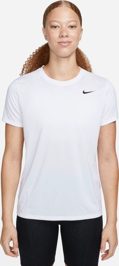 CAMISETA DEPORTIVA MUJER NIKE DX0687-100 MANGA CORTA TRAINING W NK DF TEE RLGD LBR BLANCO - 1