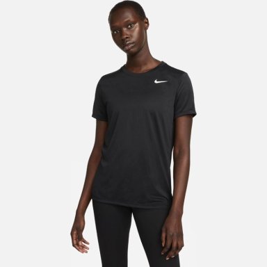 CAMISETA MANGA CORTA DEPORTIVA MUJER NIKE W NK DF TEE RLGD LBR DX0687-010 NEGRO