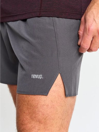 SHORT DEPORTIVO HOMBRE REVUP GATO GRIS - 3