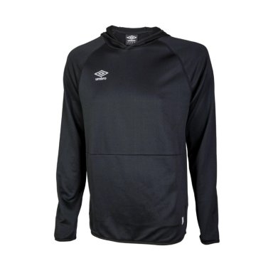POLERA FÚTBOL HOMBRE UMBRO 55372U-060 CORE PERFORMANCE NEGRO