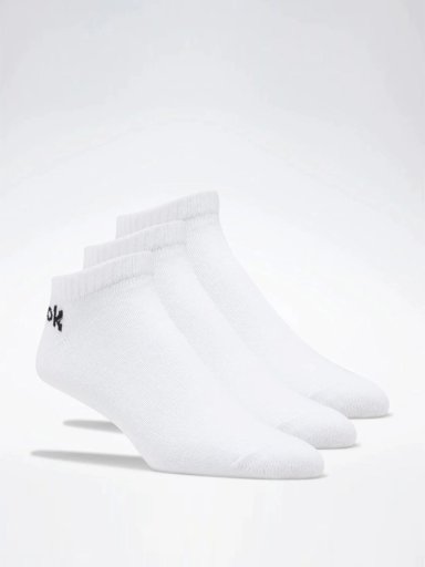 MEDIAS HOMBRE REEBOK FL5224 ACT CORE LOW CUT SOCK 3P ALGODÓN BLANCO - 3 PACK