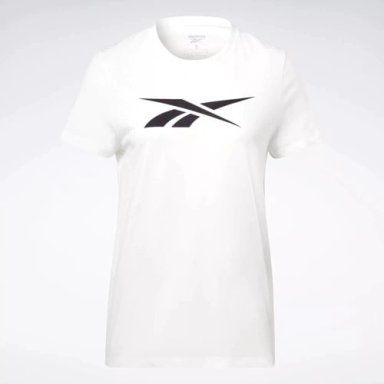 POLO DEPORTIVO MUJER REEBOK VECTOR GRAPHIC TEE ALGODÓN BLANCO - 4