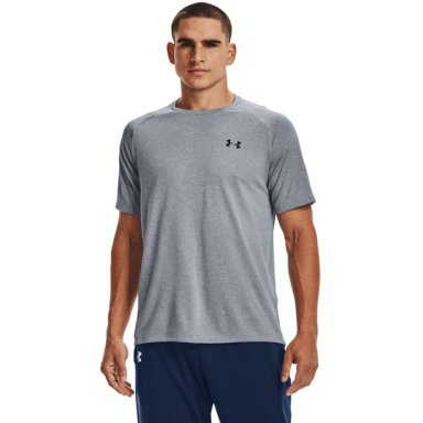 POLO DEPORTIVO HOMBRE UNDER ARMOUR 1326413-036 TECH 2 PLATEADO