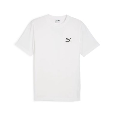 POLO DEPORTIVO HOMBRE PUMA CLASSICS SMALL LOGO TEE ALGODON BLANCO