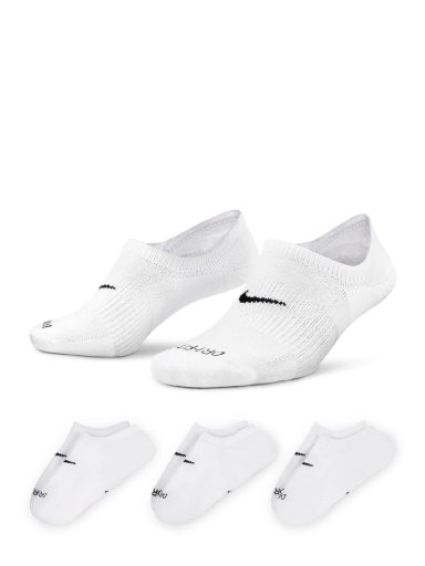 MEDIAS MUJER NIKE EVERYDAY PLUS CUSH FOOTIE - 3 PACK
