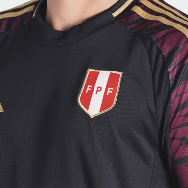 CAMISETA FÚTBOL HOMBRE ADIDAS IQ2445 PERÚ 2024 NEGRO - 3