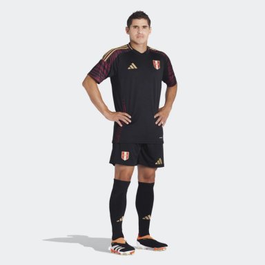 CAMISETA FÚTBOL HOMBRE ADIDAS IQ2445 PERÚ 2024 NEGRO - 7