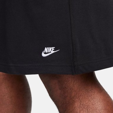SHORT DEPORTIVO HOMBRE NIKE FQ4359-010 CLUB KNIT ALGODÓN NEGRO - 4