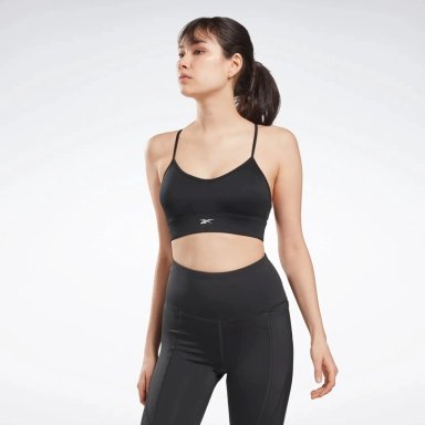 TOP DEPORTIVO MUJER REEBOK ID TRAIN TRI-BACK NEGRO