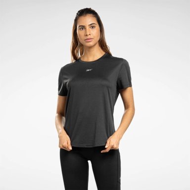 POLO RUNNING MUJER REEBOK SPEEDWICK 100034918 NEGRO