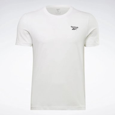 POLO DEPORTIVO HOMBRE REEBOK IDENTITY CLASSICS T-SHIRT ALGODÓN BLANCO - 5