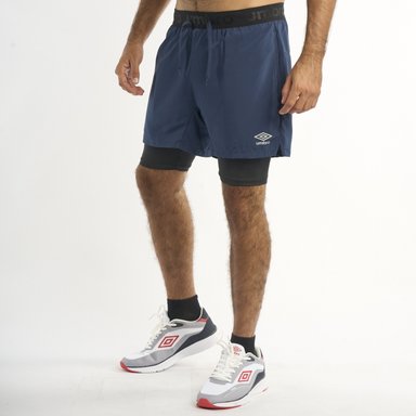 SHORT FÚTBOL HOMBRE UMBRO 55382U-Y70 AZUL - 1