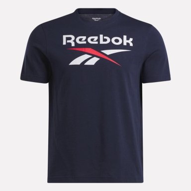 POLO DEPORTIVO HOMBRE REEBOK ALGODÓN AZUL