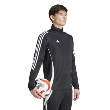 POLERA FÚTBOL HOMBRE ADIDAS DEPORTIVA IJ9963 TIRO 24 NEGRO