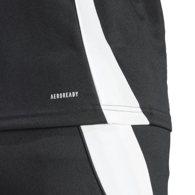 POLERA FÚTBOL HOMBRE ADIDAS DEPORTIVA IJ9963 TIRO 24 NEGRO - 4
