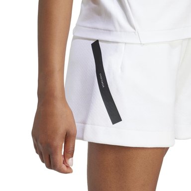 SHORT DEPORTIVO MUJER ADIDAS JJ4678 TRAINING FUTURE ICONS 3-STRIPES BLANCO - 3