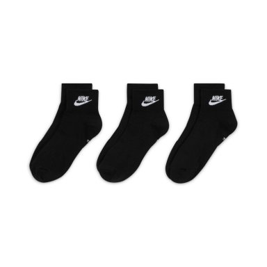 MEDIAS UNISEX NIKE U NK NSW EVERYDAY ESSENTIAL AN NEGRO - 3 PACK - 2