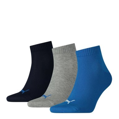 MEDIAS HOMBRE PUMA QUARTER PLAIN 3P - 3 PACK