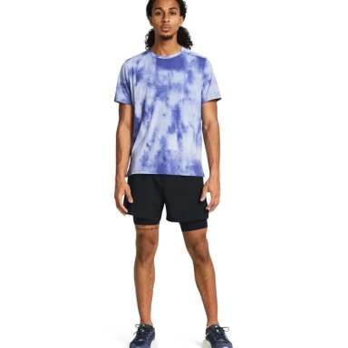 SHORT RUNNING HOMBRE UNDER ARMOUR LAUNCH 5 1382640-001 NEGRO - 4