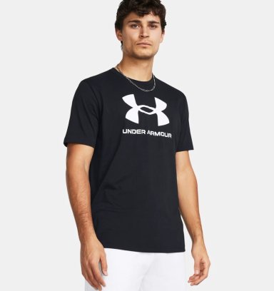 POLO HOMBRE UNDER ARMOUR SPORTSTYLE 1382911-001 ALGODÓN NEGRO - 1