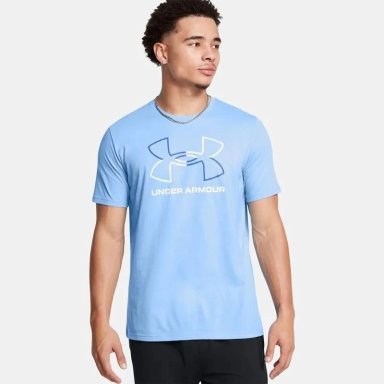 POLO HOMBRE UNDER ARMOUR FOUNDATION 1382915-466 ALGODÓN AZUL