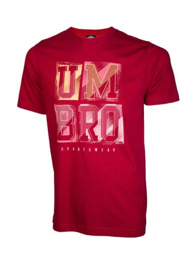 POLO FÚTBOL HOMBRE UMBRO ESTAMPADO DR24010-TWP ALGODÓN MULTICOLOR