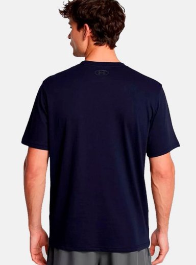 POLO HOMBRE UNDER ARMOUR 1386793-410 ALGODÓN AZUL - 2