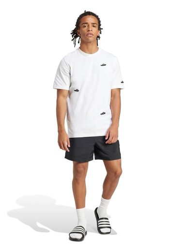 SHORT HOMBRE ADIDAS ESSENTIALS NEGRO - 4