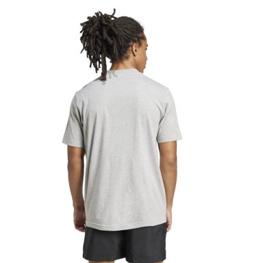 CAMISETA HOMBRE ADIDAS ESSENTIALS ALGODÓN GRIS - 2