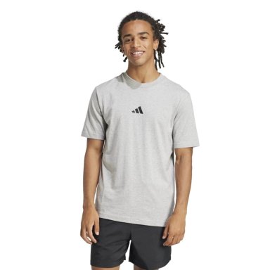 CAMISETA HOMBRE ADIDAS ESSENTIALS ALGODÓN GRIS