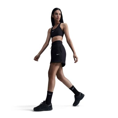 TOP DEPORTIVO MUJER NIKE SWOOSH MEDIUM SUPPORT DX6821-010 NEGRO