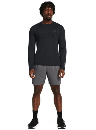 SHORT DEPORTIVO RUNNING HOMBRE UNDER ARMOUR LAUNCH 7'' 1382620-025 GRIS - 5