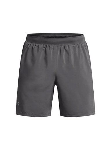 SHORT DEPORTIVO RUNNING HOMBRE UNDER ARMOUR LAUNCH 7'' 1382620-025 GRIS - 7