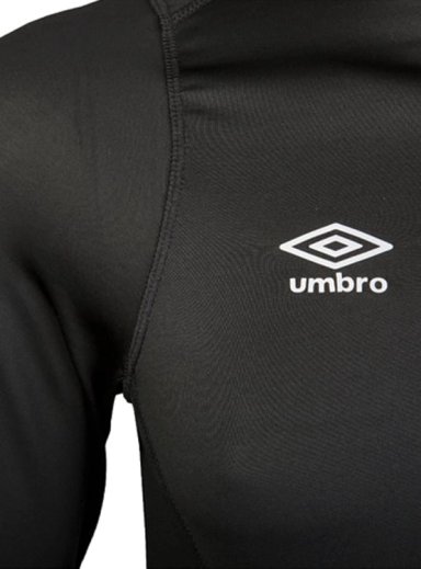 POLO FÚTBOL HOMBRE UMBRO LICRA PERFORMANCE 55871U-060 NEGRO - 3