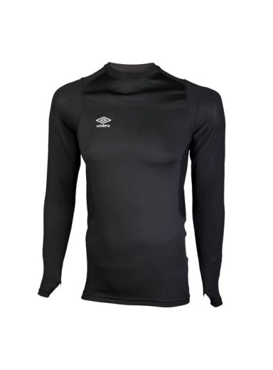 POLO FÚTBOL HOMBRE UMBRO LICRA PERFORMANCE 55871U-060 NEGRO