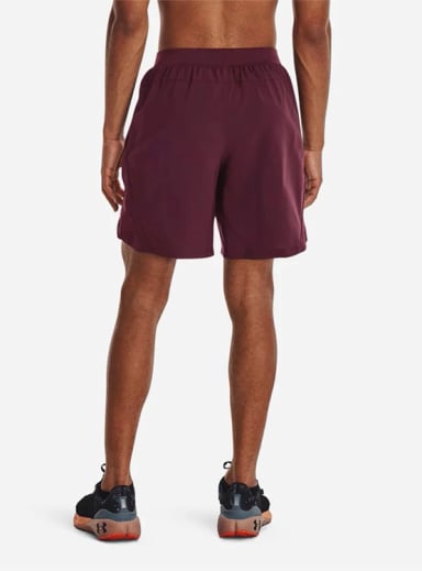 SHORT RUNNING HOMBRE UNDER ARMOUR LAUNCH RUN 7'' 1361493-600 GUINDA - 2