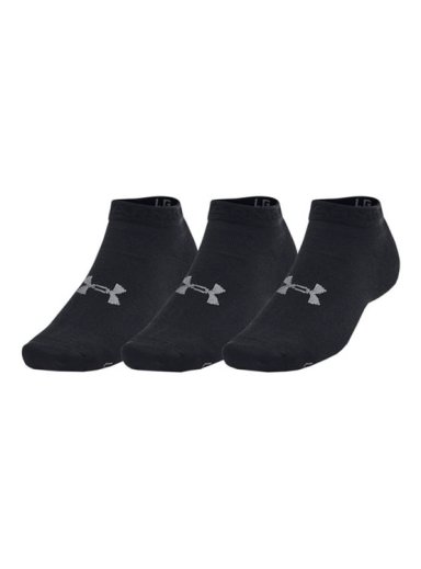 MEDIAS UNDER ARMOUR ESSENTIAL 1382958-001 NEGRO - 3 PACK