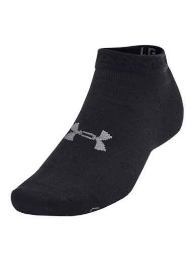 MEDIAS UNDER ARMOUR ESSENTIAL 1382958-001 NEGRO - 3 PACK - 2