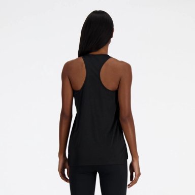POLO MUJER NEW BALANCE SPORT ESSENTIALS WT41220BK NEGRO - 2