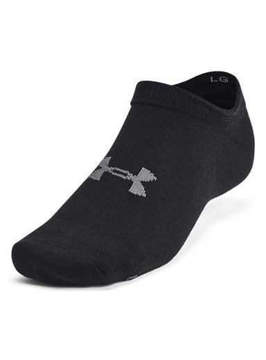 MEDIAS UNDER ARMOUR ESSENTIAL 1382611-001 NEGRO - 3 PACK - 2