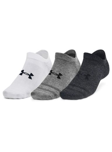 MEDIAS UNDER ARMOUR SUNISEX ESSENTIAL 1382623-025 GRIS - 3 PACK