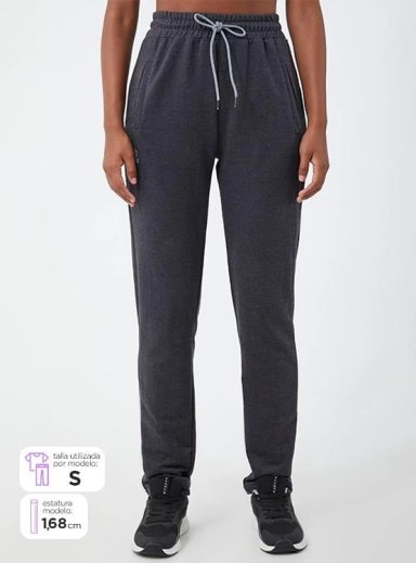 PANTALÓN DE BUZO SKINNY MUJER REVUP