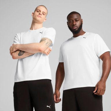 POLO DEPORTIVO MANGA CORTA HOMBRE PUMA TAD ESSENTIALS LEFT CHEST LOGO TEE 525908 02 BLANCO - 1