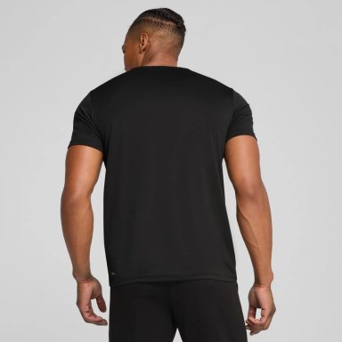 POLO DEPORTIVO HOMBRE PUMA MANGA CORTA TAD ESSENTIALS LOGO TEE 525921 01 NEGRO - 2