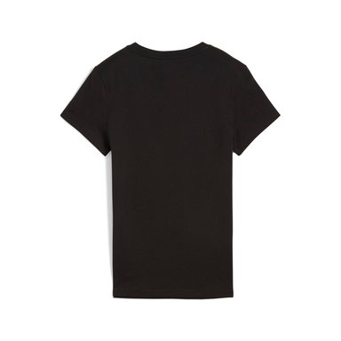POLO DEPORTIVO MUJER PUMA MANGA CORTA ESSENTIALS N°1 LOGO TEE 682370 01 ALGODÓN NEGRO - 5