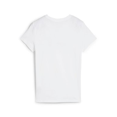 POLO DEPORTIVO MUJER PUMA MANGA CORTA ESSENTIALS N°1 LOGO TEE 682370 02 ALGODÓN BLANCO - 6