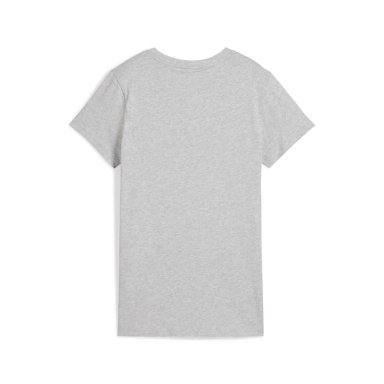 POLO DEPORTIVO MUJER PUMA MANGA CORTA ESSENTIALS N°1 LOGO TEE 682370 04 ALGODÓN GRIS - 5